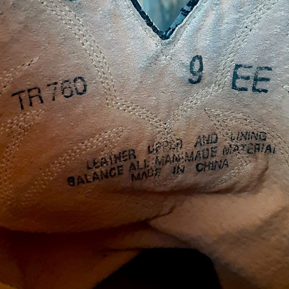 Leather Durango boots. Tr 760 9 EE - Picture 4 of 5